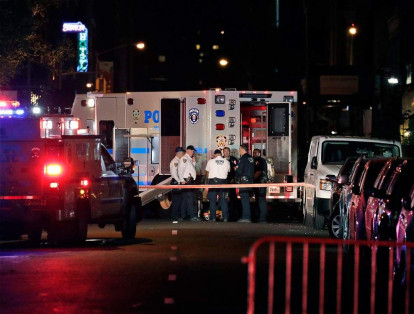 Al menos 29 personas resultaron con heridas leves la noche de este sábado en Nueva York por una explosión registrada en el barrio de Chelsea, informaron fuentes oficiales.