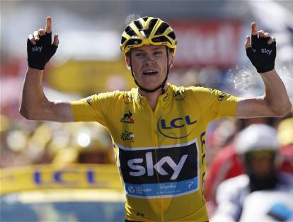 Chris Froome: tres veces campeón del Tour de Francia (2013, 2015 y 2016), el líder del equipo Sky es el principal rival de Nairo Quintana.