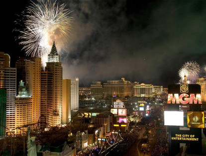 Las Vegas Strip, en el estado de Nevada, Estados Unidos, es una de las calles más emblemáticas de la 'ciudad del pecado'. Allí se reunen buena parte de los hoteles y casinos insignia.