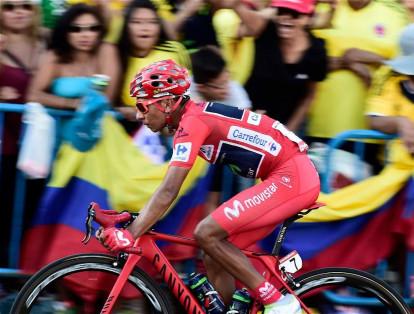 El colombiano Nairo Quintana, del equipo Movistar, hizo realidad en Cibeles su sueño rojo en la 71 edición de la Vuelta a España. 29 años después de la victoria del colombiano Lucho Herrera.