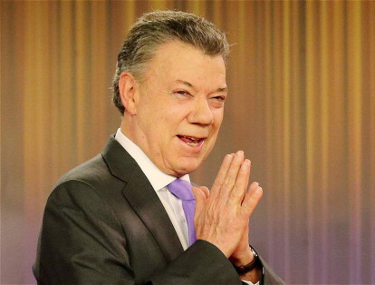 Este viernes el presidente Juan Manuel Santos no pudo esconder la alegría, tras haber sido galardonado con el Premio Nobel de Paz.