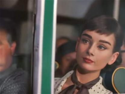 Audrey Hepburn apareció digitalizada en un comercial de chocolates Galaxy, 20 años después de su muerte en 1993.