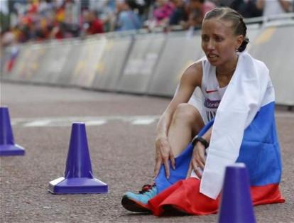 Olga Kaniskina (Atletismo-Rusia): esta atleta fue sancionada en enero de 2015 por la agencia rusa antidopaje. Sus resultados después de agosto de 2009 fueron anulados por dopaje.