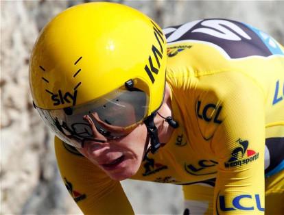 En la etapa 13, primera contrarreloj del Tour de Francia 2016, Chris Froome terminó segundo, a un minuto del ganador, Tom Dumoulin.