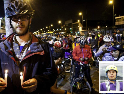 A finales del 2014, el ingeniero César Criollo fue asesinado en Flandes (Tolima) por robarle su bicicleta. Era promotor del uso de la bici en Bogotá y sus amigos lo despidieron con una marcha.