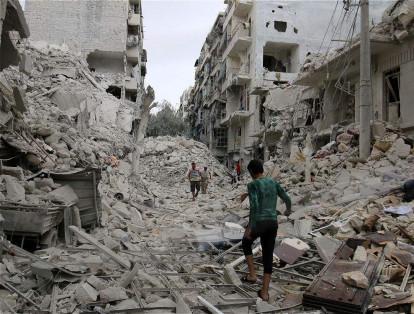 Alepo ha dejado más de 300.000 muertos en cinco años de guerra.