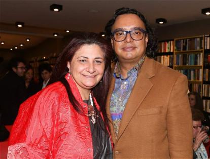 Pilar Luna y Andrés Grillo.