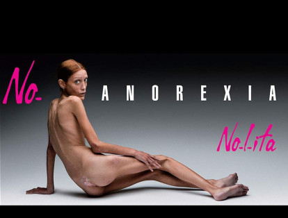En el mundo, el fotógrafo Oliviero Toscani causó revuelo en Italia por su campaña contra la anorexia.