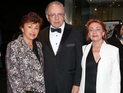 Sonia Londoño, Augusto León Restrepo y Luz Marina Restrepo.