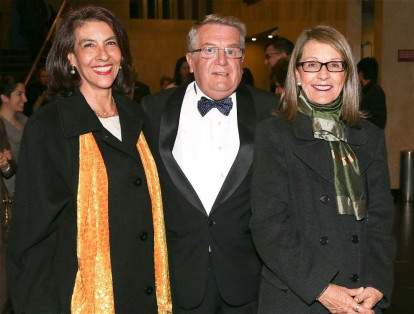 Rosario Lozano, Fabio Pineda y Martha Restrepo.