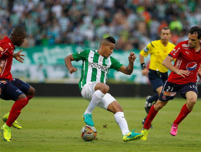 Nacional vs. Medellín: Macnelly Torres (Nacional).
