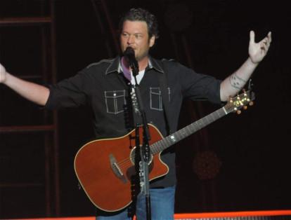 Blake Shelton, cantante de música country, participó en el concurso de la mano de Adam Levine y Pharrell Williams.