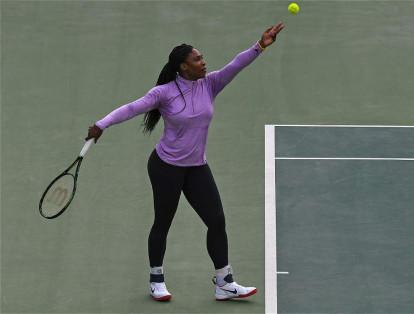 Serena Williams, número 1 del mundo, también llegó a Río para entrenarse.