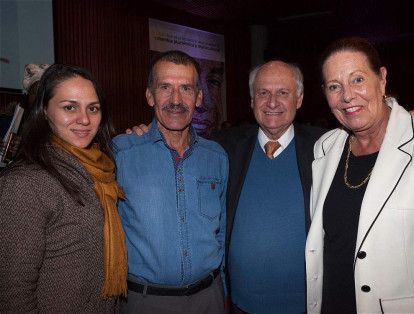 Anny Rodríguez, Fabián Morales, Manuel Elkin Patarroyo, Elvira Cuervo de Jaramillo.