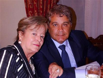 Marcela Mosquera y José Fernando López.