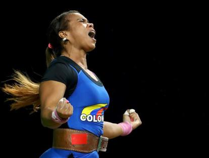 Leidy Solís ocupó el cuarto lugar en levantamiento de pesas en la categoría de 69 kg. Levantó 253 kilogramos, dos menos que la egipcia Sara Ahmed, que se quedó con el bronce.