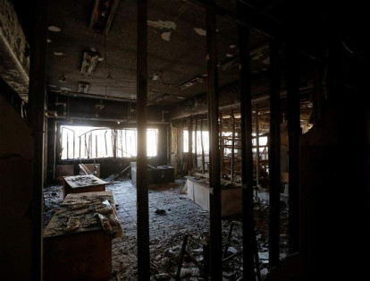Según las autoridades iraquíes, el EI usó los laboratorios del complejo universitario para experimentar con armas químicas y fabricar carros bomba.