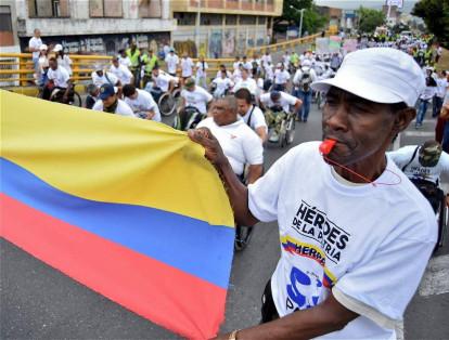 La marcha fue para dar su apoyo al proceso de paz que se adelantó en La Habana (Cuba) entre las Farc y el Gobierno nacional.