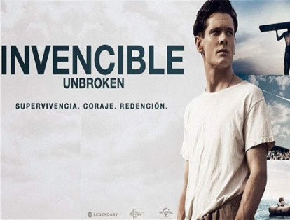 'Invencible', dirigida por Angelina Jolie. Narra la historia de Louis Zamperini, que tras participar en los Olímpicos de 1936 se alistó en la Fuerza Aérea para luchar en la Segunda Guerra Mundial.