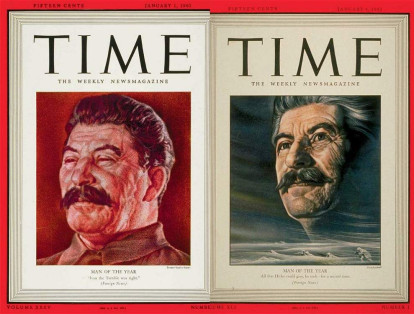 Joseph Stalin, presidente de la Unión Soviética,  fue elegido como personaje del año por 'Time' en 1939 y 1942, años en los que se vivía la Segunda Guerra Mundial.