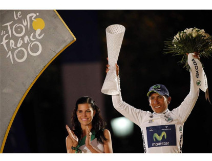 En la edición número 100 del Tour de Francia en el 2013, Nairo se coronó subcampeón.