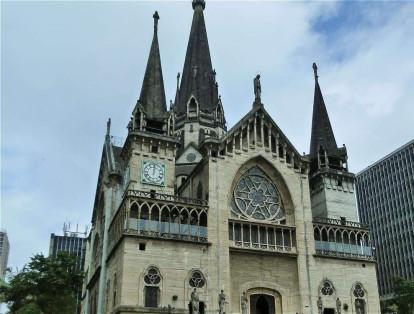 La catedral basílica Nuestra Señora del Rosario es uno de los elementos arquitectónicos más representativos de la capital de Caldas.