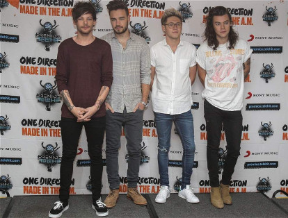 La segunda posición de la lista es para la banda británica One Direction con un monto de 110 millones de dólares ganados.