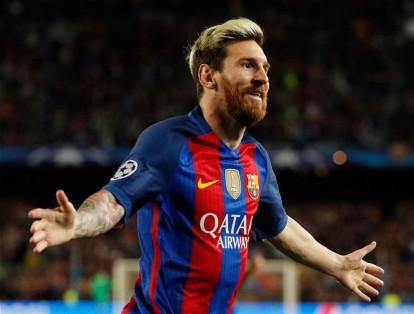 El futbolista argentino del FC Barcelona Leonel Messi ocupa el octavo lugar con 81'500.000 dólares.
