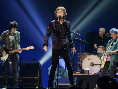 Los Rolling Stones, una de las bandas de rock más influyentes en el mundo, tuvieron ganancias de 66'500.000 dólares.
