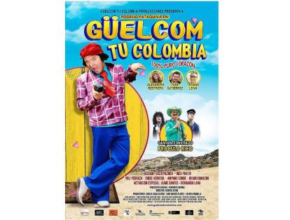 En el 2015 el comediante Hassam también figuró en la pantalla grande con el filme 'Güelcom tu Colombia', que gira en torno a un antihéroe de buen corazón.