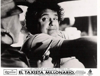 Carlos 'el Gordo' Benjumea protagonizó en 1979 'El Taxista Millonario'. Otros de sus filmes son 'El inmigrante latino', 'Colombia Connection' y 'Esposos en vacaciones'.