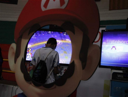 Los amantes de los videojuegos tienen su espacio en el Game Fest, ubicado en el Coliseo Mayor.