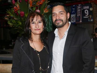 Sandra Meluk y Juan Carlos Adrianzén.