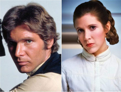 En 1977, durante las grabaciones de 'Star Wars', Carrie Fisher, quien interpretaba a la princesa Leia, confesó que mantuvo un romance clandestino con Harrison Ford.