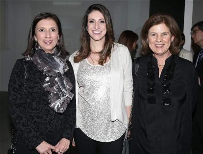 Heidy Haddad, Randa Neme y Silvia Lloreda.