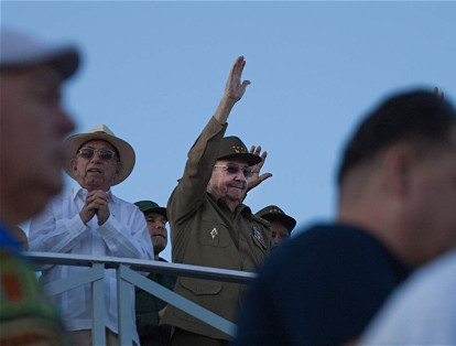 La conmemoración, en La Habana, estuvo encabezada por el hermano de Fidel, Raúl Castro, quien ahora es la cabeza de la revolución en Cuba.