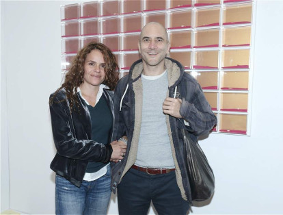 Claudia Gallego y Pablo Rojas.