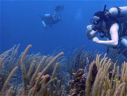 Parque Nacional Corales del Rosario y de San Bernardo, lugar ideal para la práctica de buceo. Foto: divingplanet.org