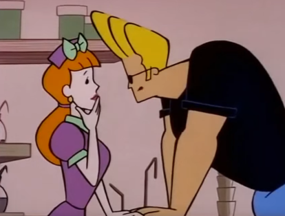 Jhonny Bravo, uno de los 'clásicos' transmitidos en 'Cartoon Network', era la historia de un hombre que acosaba a las mujeres y que siempre era rechazado.