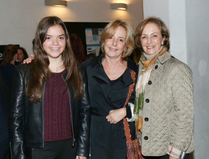 Verónica Fernández de Soto, Elainne Hannavergh y Melba Londoño.