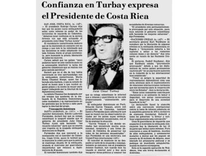 Julio César Turbay, presidente del momento, aseguró que "la subversión no recibió ningún estímulo", pero según el 'Comandante Uno', se les pagaron tres millones de dólares.
