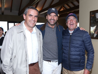 Ricardo Soto, Felipe Sáenz y Mauricio Isaza.