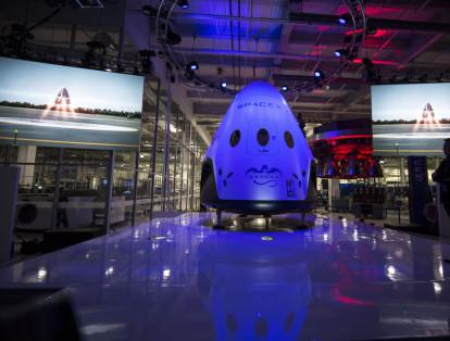 El 'Dragon' es la nave diseñada por Spacex para transportar personas y objetos.