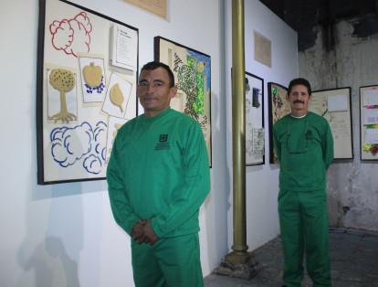 Algunos de los participantes vienen del Centro de Autocuidado Bakatá, del Distrito, donde realizan un proceso de rehabilitación y reciben clases de arte, como Santiago Ramírez y Orlando Benítez.