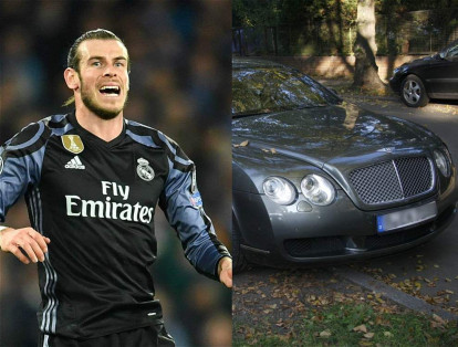 Gareth Bale, quien recién vuelve una lesión, tiene en su garaje un espectacular Bentley.