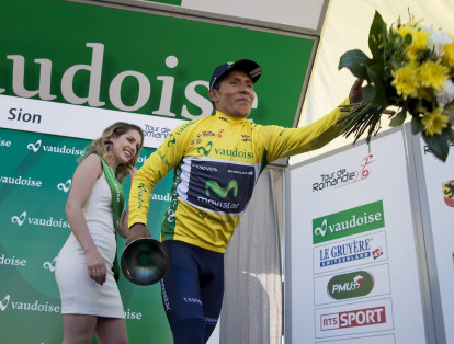 Nairo Quintana y el título de la Vuelta a Cataluña 2016.