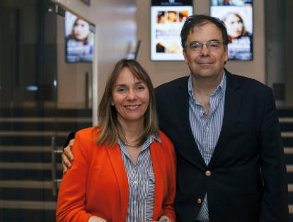 Ángela María Riaño y Alfonso Cuéllar.