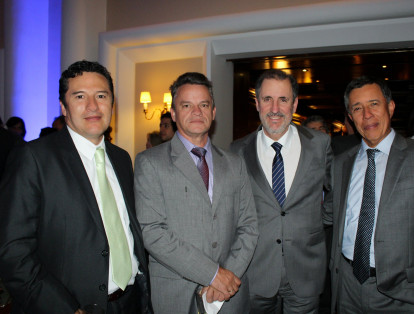 Esteban Sepúlveda, Carlos Ruiz, Camilo Franco y Héctor García.