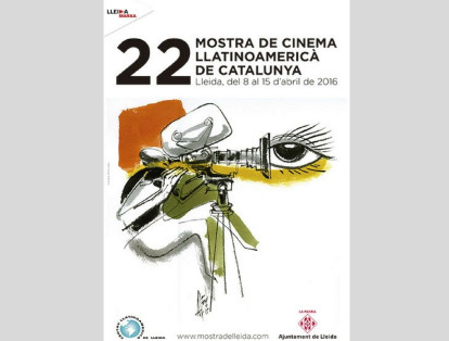 Poster oficial de la Muestra de Cine Latinoamericano de Cataluña.