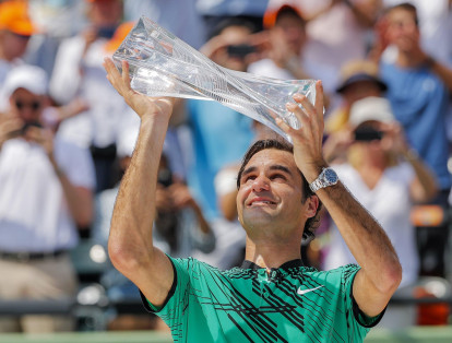 Roger Federer, con 35 años ganó el Abierto de Australia.